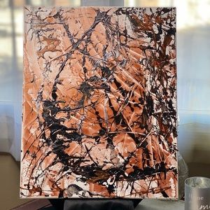 Original Acrylic Canvas Artwork - “Barbed-wire”